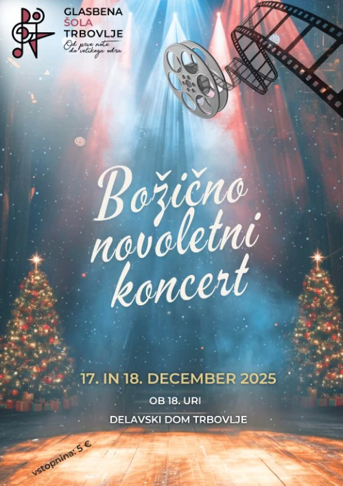 prikazna slika Božično-novoletni koncert Glasbene šole Trbovlje